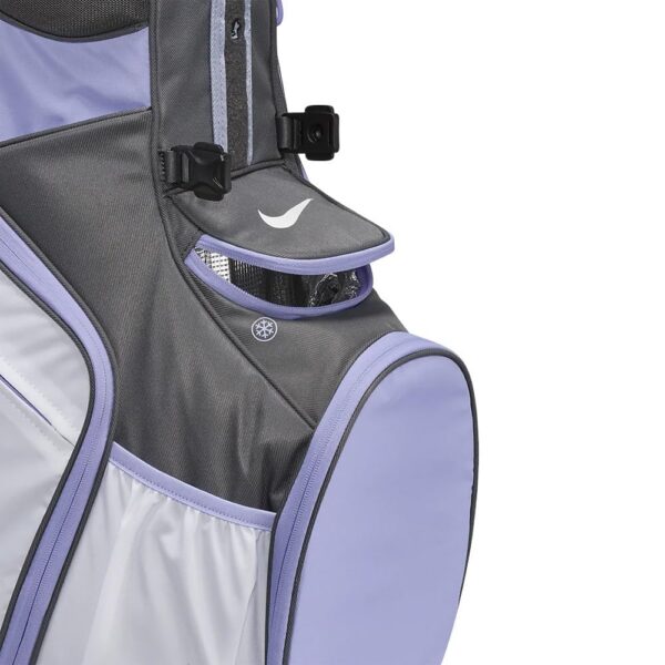 Nike Air Hybrid 2 Golf Carry Stand Bag (White/Iron Grey/Purple Pulse) - Image 3