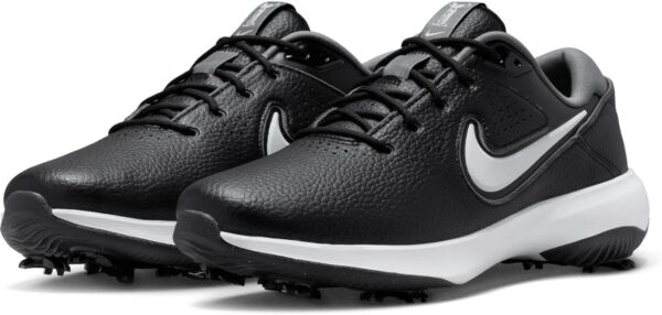 Nike Victory Pro 3 Men's Golf Shoes (DV6800-010, Black/White-Smoke Grey) Size 9.5 - Image 3