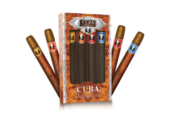 Cuba Original 4-Piece Set for Men, 4 X 1.17 Oz (Gold/Blue//Red/Orange) - Image 2