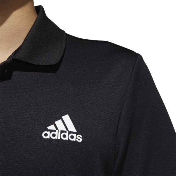 adidas mens Designed 2 Move 3-stripes Polo Shirt, Black/White, Large US - Image 6