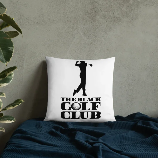 BLACK GOLF CLUB Basic Pillow - Image 28