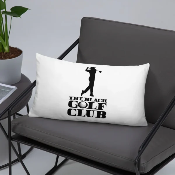 BLACK GOLF CLUB Basic Pillow - Image 18