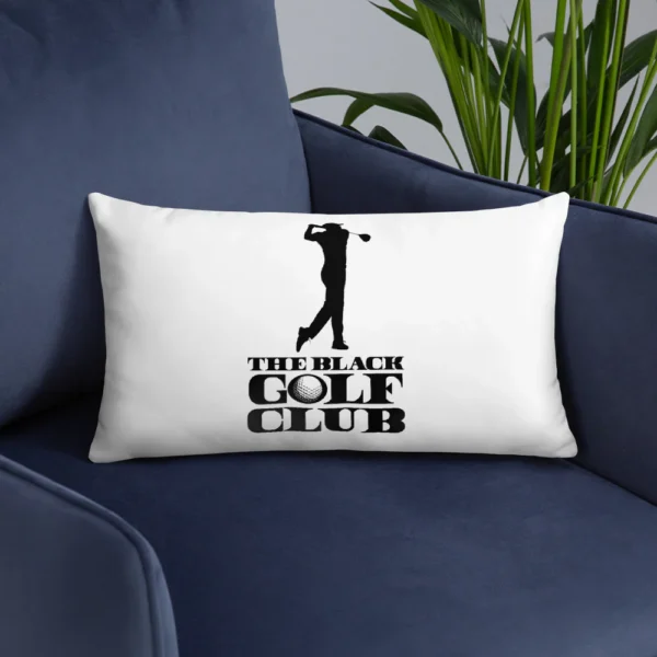 BLACK GOLF CLUB Basic Pillow - Image 24