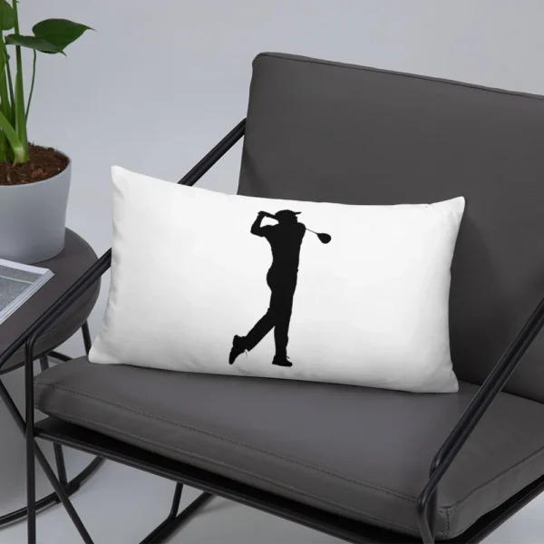 BLACK GOLF CLUB Basic Pillow - Image 17