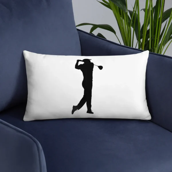 BLACK GOLF CLUB Basic Pillow - Image 23