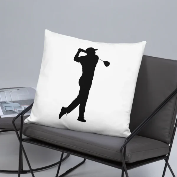 BLACK GOLF CLUB Basic Pillow - Image 19