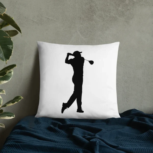 BLACK GOLF CLUB Basic Pillow - Image 31