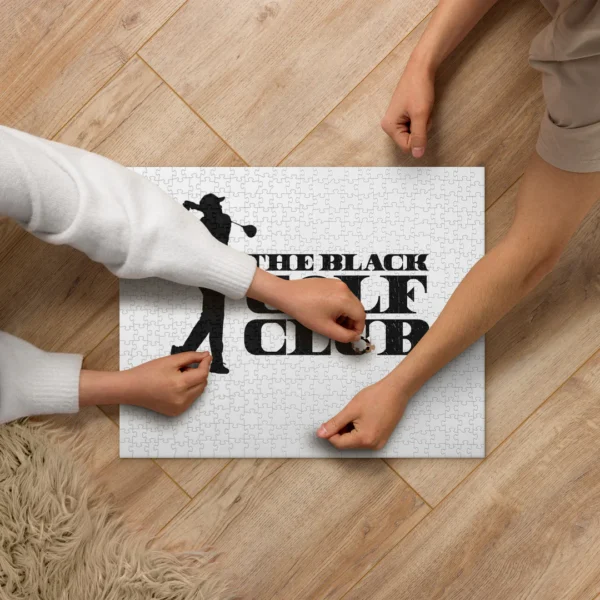 BLACK GOLF CLUB Jigsaw puzzle