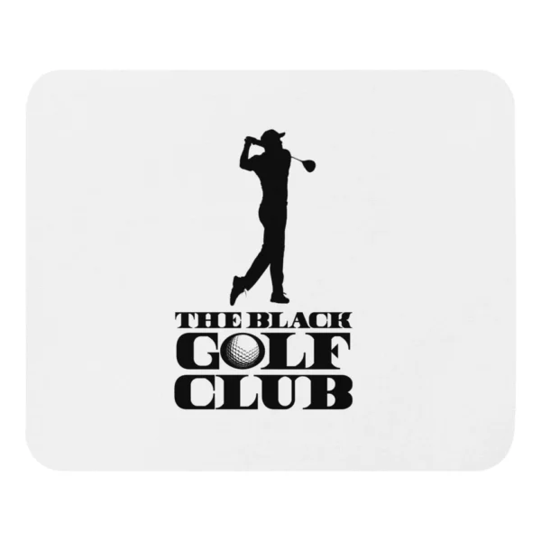 BLACK GOLF CLUB Mouse pad